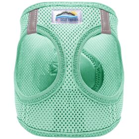 American River Solid Ultra Choke Free Dog Harness (Color: Teal, size: XX-Small)
