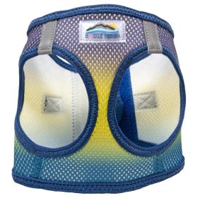 American River Choke Free Dog Harness Ombre Collection (Color: Cosmic Splash, size: 2X-Large)