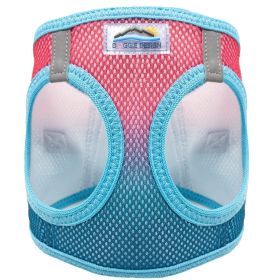 American River Choke Free Dog Harness Ombre Collection (Color: Sugar Plum, size: X-Large)